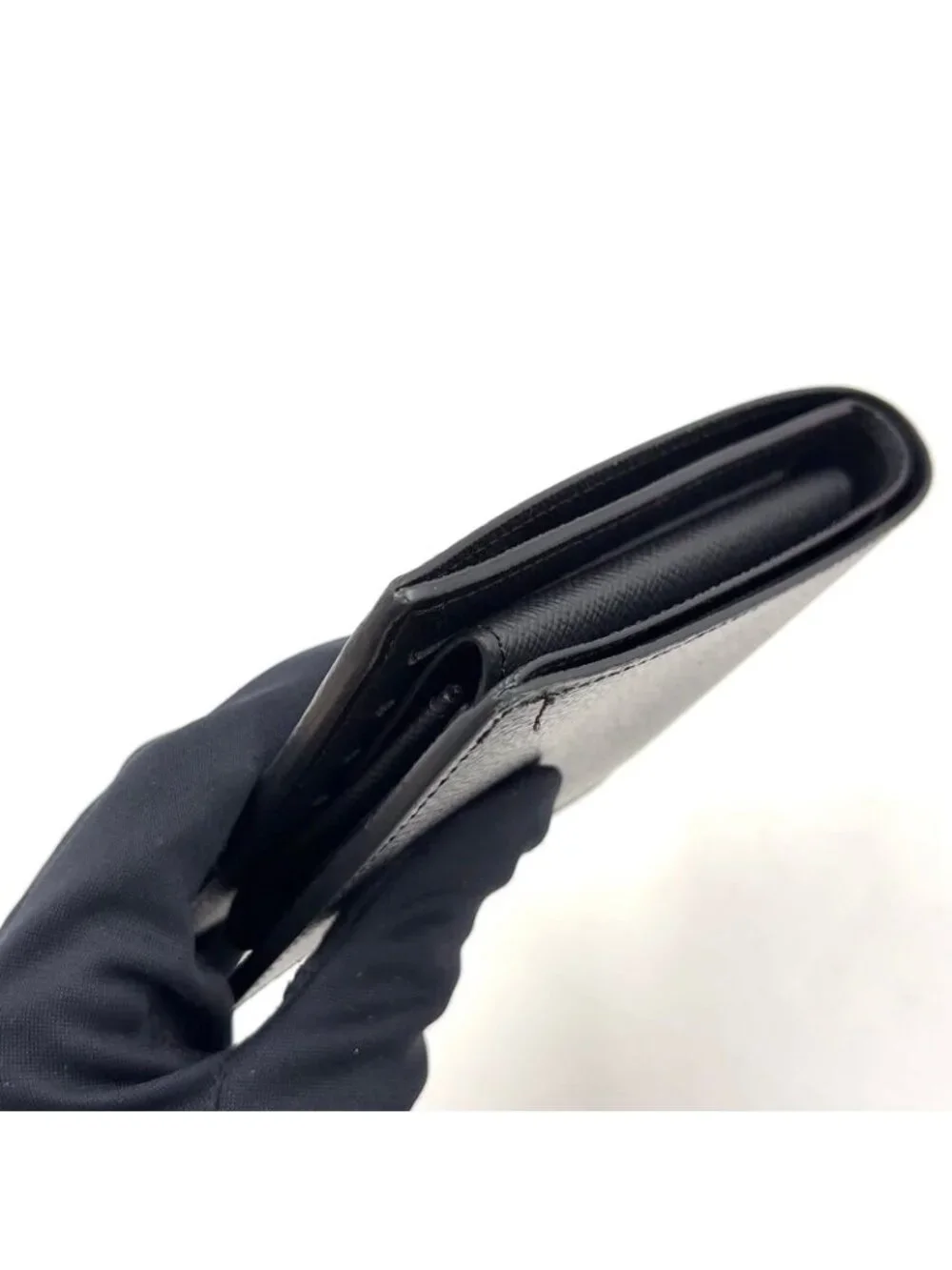 Louis Vuitton Portefeuille Marco NM Monogram Eclipse Leather Black Bifold